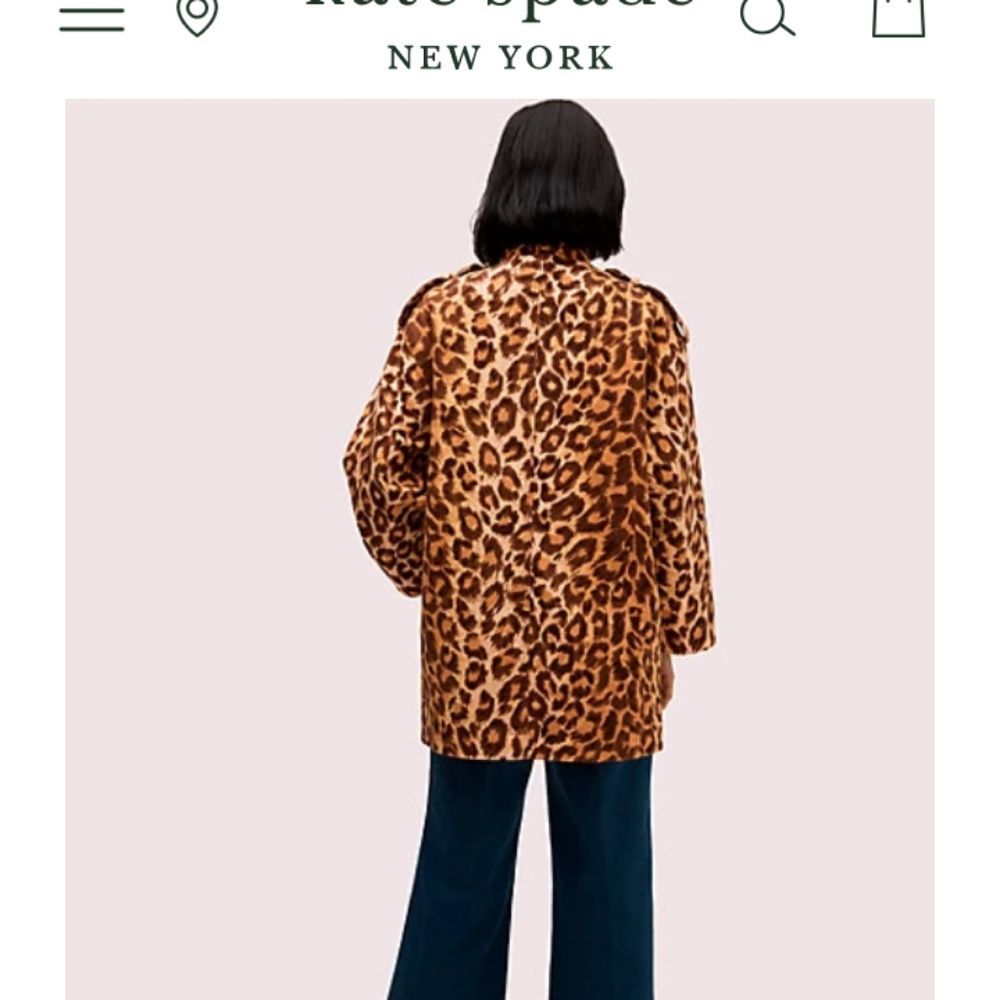 Kate spade animal print pantry jacket - Picture 3 of 11